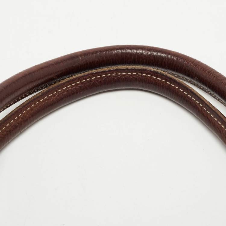 Pre Owned Mulberry Brown Leather Bayswater Satchel