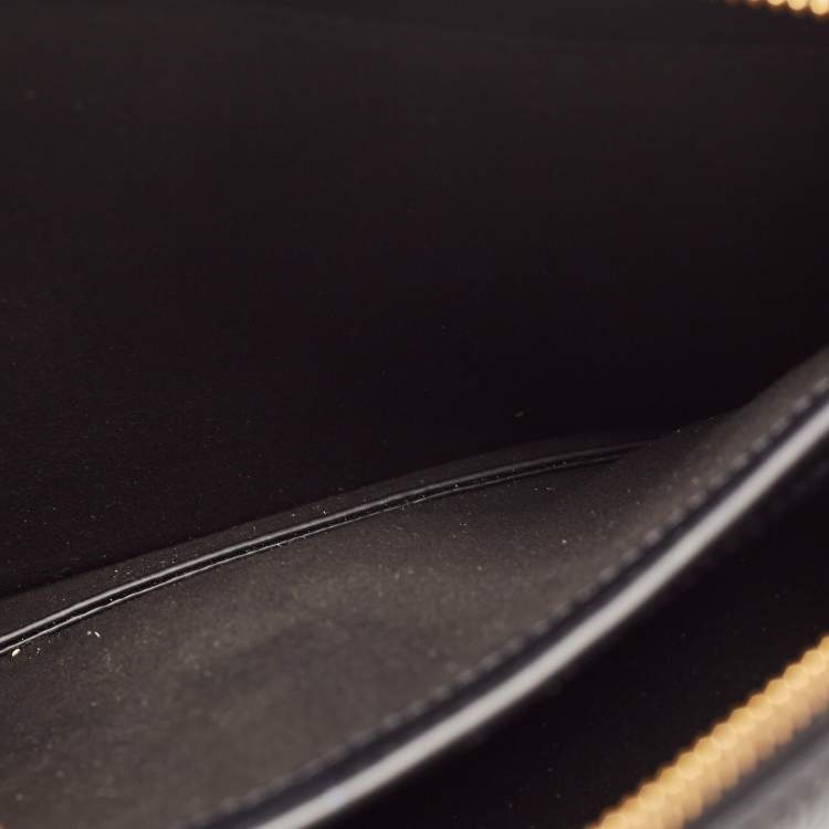 Pre Owned Mulberry Black Leather Billie Crossbody Bag 