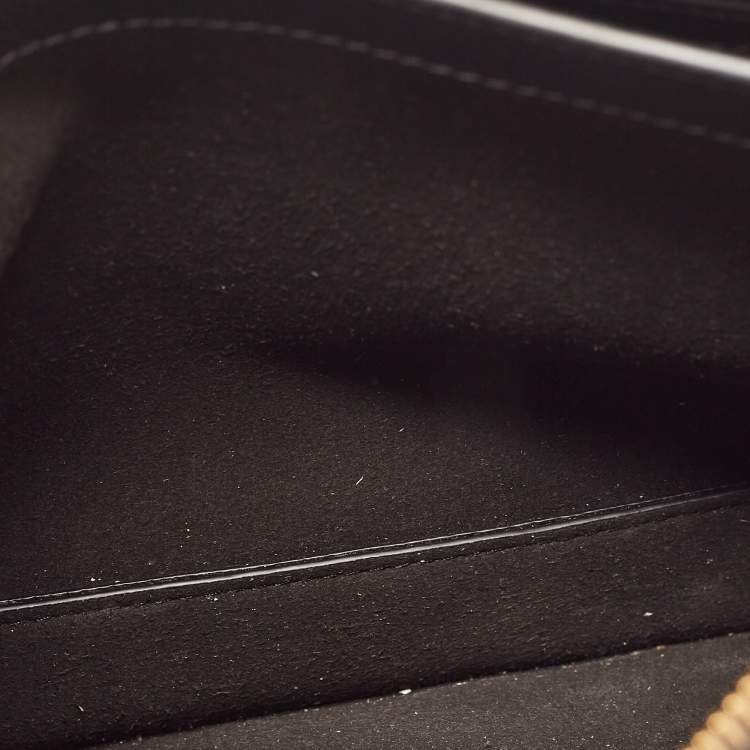 Pre Owned Mulberry Black Leather Billie Crossbody Bag 