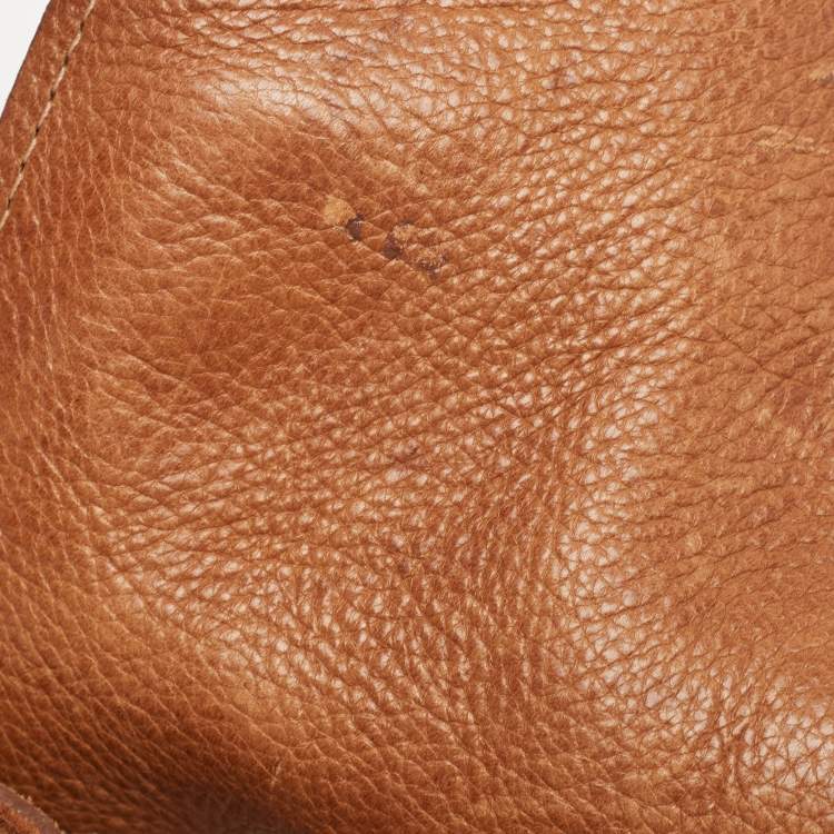 Pre Owned Mulberry Brown Leather Emmy Darwin Satchel