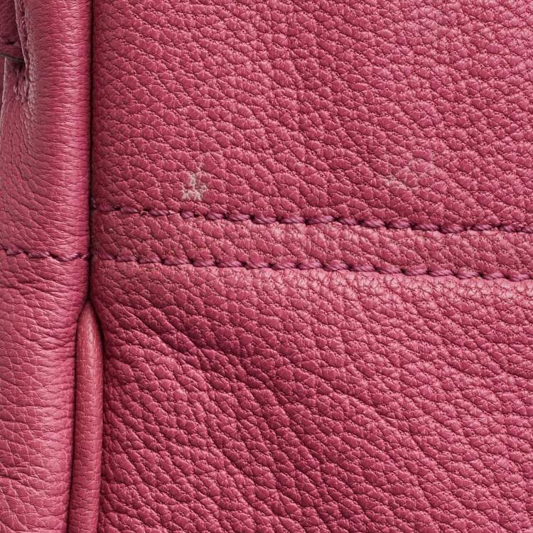 Pre Owned Mulberry Pink Leather Bayswater Satchel