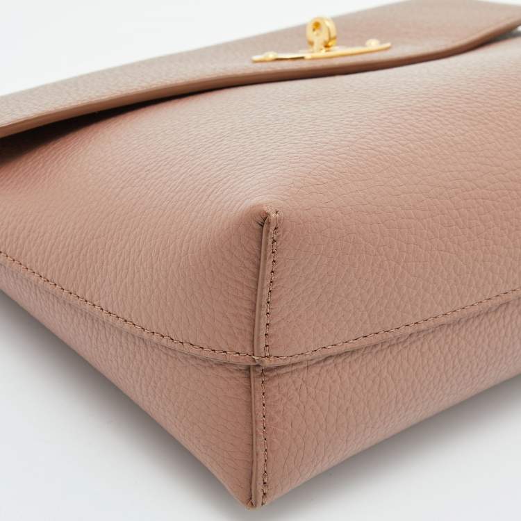 Pre Owned Mulberry Old Rose Leather Darley Cosmetic Pouch
