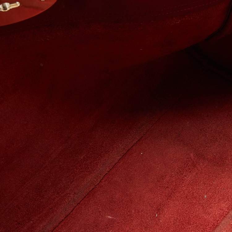 Pre Owned Mulberry Red Leather Bayswater Tote