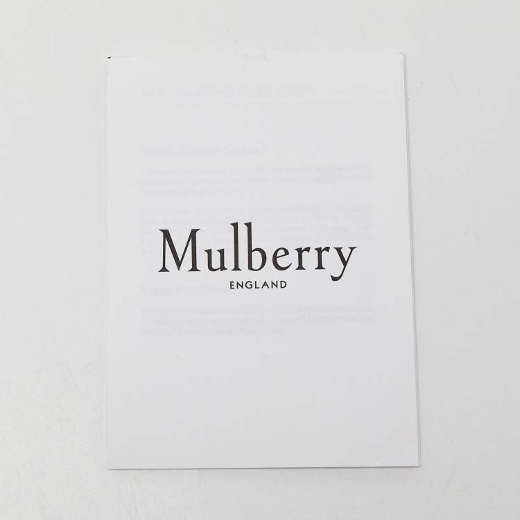 Pre Owned Mulberry Burgundy Leather Small Bayswater Shopper Tote