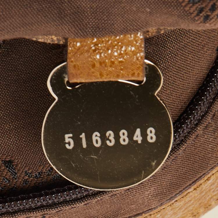 Pre Owned Mulberry Tan Glossy Leather Alexa Bag