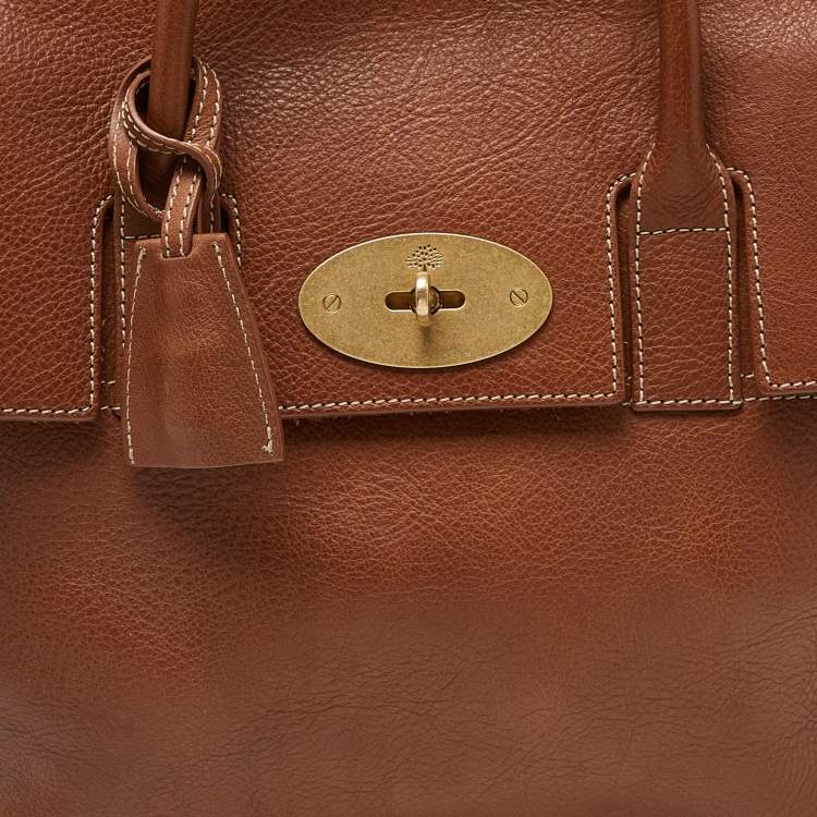 Pre Owned Mulberry Brown Leather Cara Delevingne Backpack