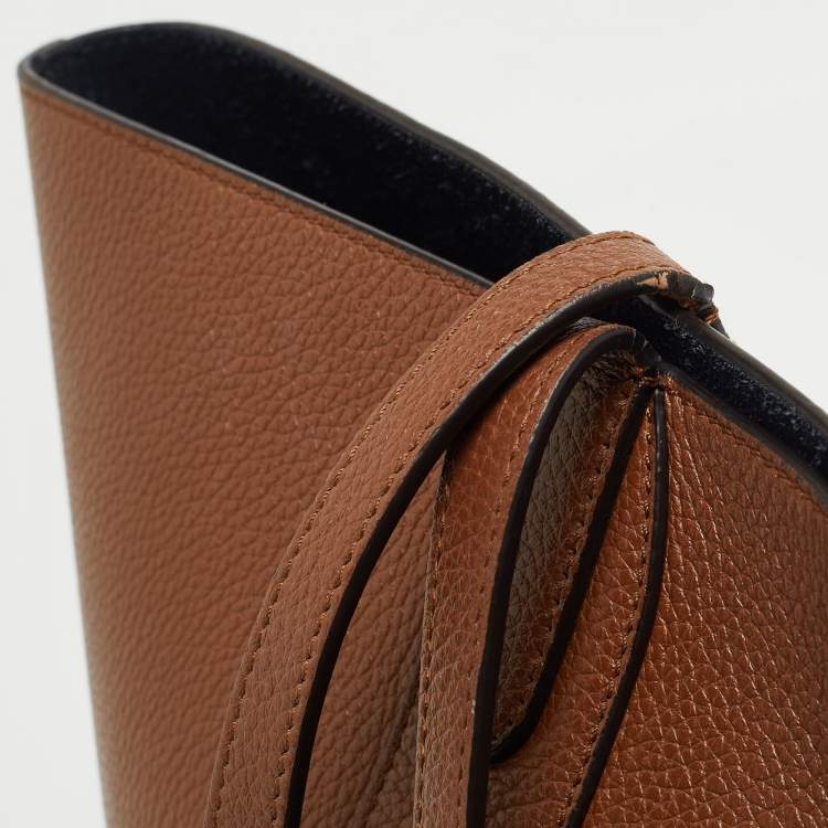 Pre Owned Mulberry Brown Leather Bayswater Shopper Tote