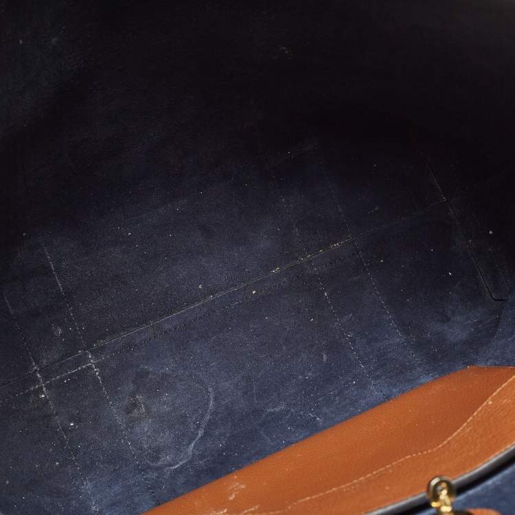 Pre Owned Mulberry Brown Leather Bayswater Shopper Tote