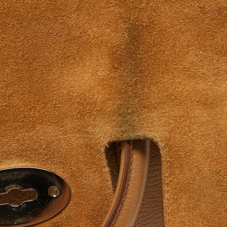 Pre Owned Mulberry Brown Leather Small Bayswater Satchel