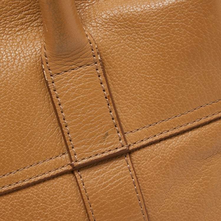 Pre Owned Mulberry Brown Leather Small Bayswater Satchel
