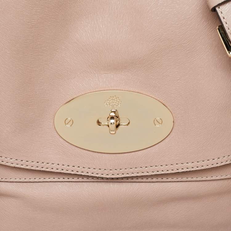 Pre Owned Mulberry Pink Leather Oversized Alexa Satchel
