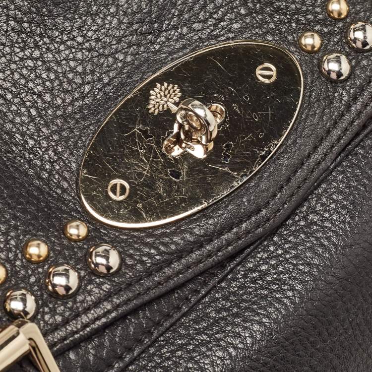Pre Owned Mulberry Black Leather Alexa Satchel