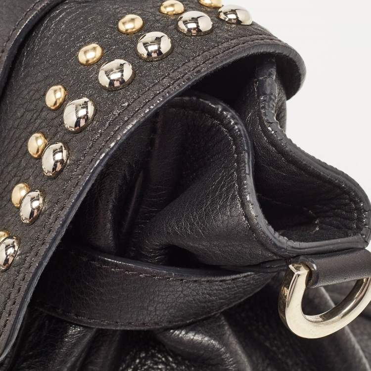 Pre Owned Mulberry Black Leather Alexa Satchel