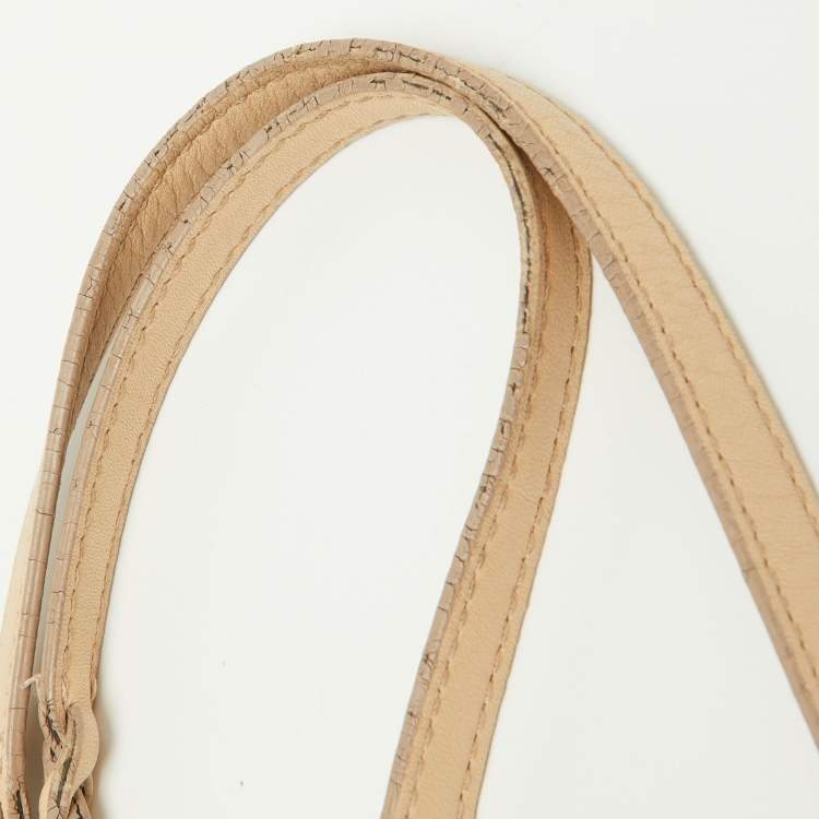 Pre Owned Mulberry Beige Leather Medium Dorset Tote