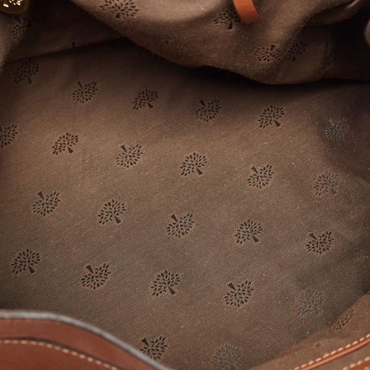 Pre Owned Mulberry Brown Leather Oversized Alexa Satchel