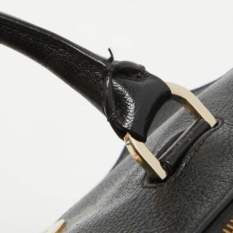 Pre Owned Mulberry Black Leather Del Rey Bag