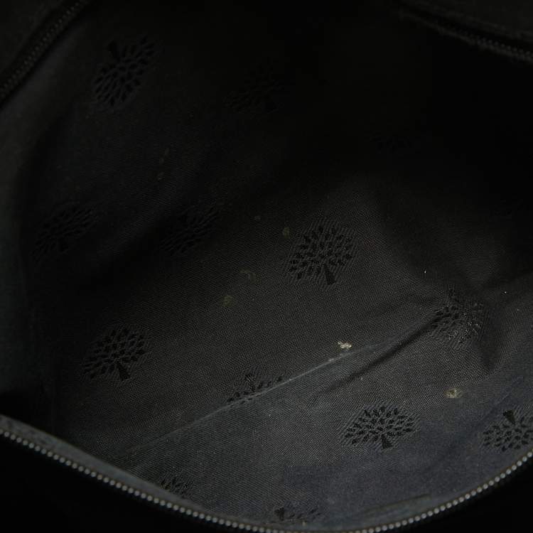 Pre Owned Mulberry Black Leather Del Rey Bag
