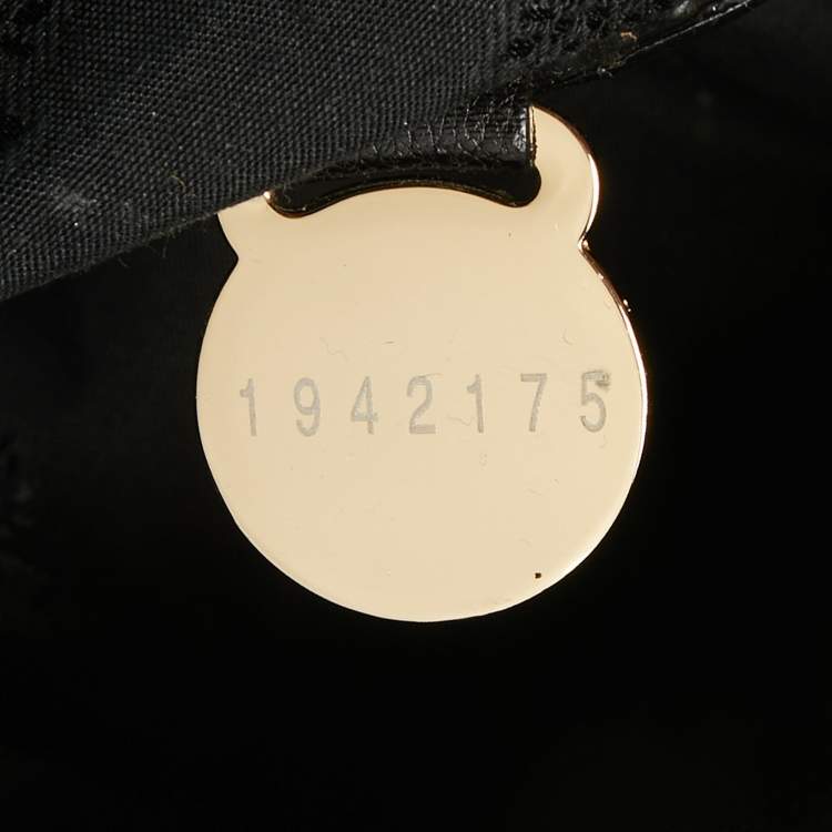 Pre Owned Mulberry Black Leather Del Rey Bag