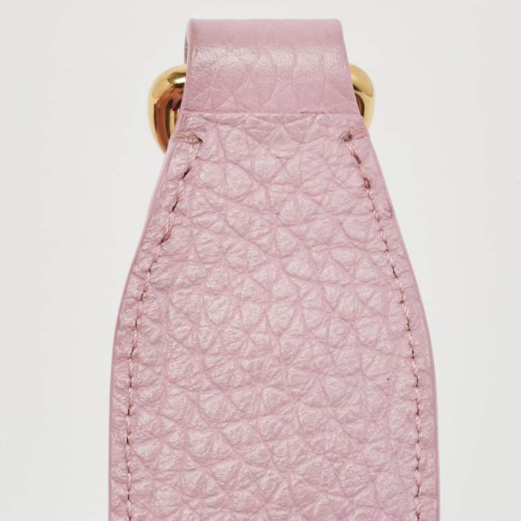 Pre Owned Mulberry Light Pink Leather Mini Bayswater Satchel