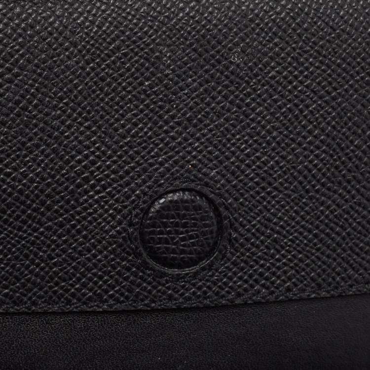 Pre Owned Mulberry Black Leather Small Belted Bayswater Shoulder Bag