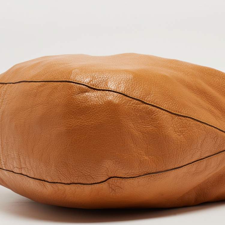 Pre Owned Mulberry Tan Leather Large Daria Hobo