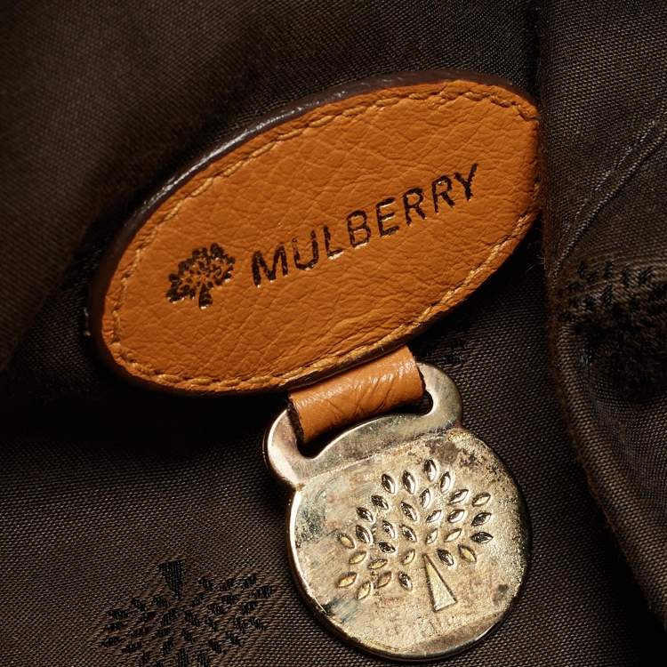 Pre Owned Mulberry Tan Leather Large Daria Hobo