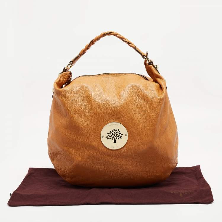 Pre Owned Mulberry Tan Leather Large Daria Hobo