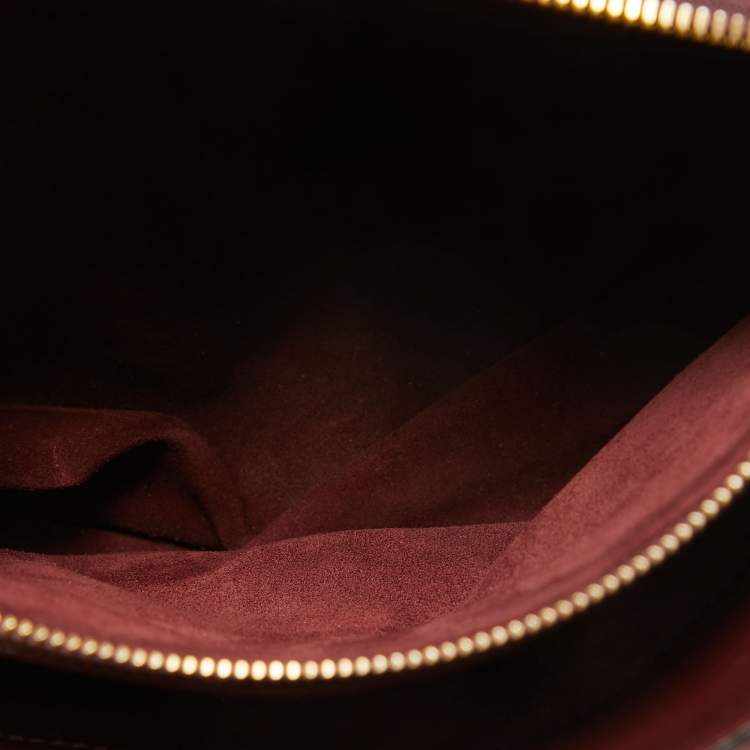 Pre Owned Mulberry Burgundy Leather Winsley Shoulder Bag
