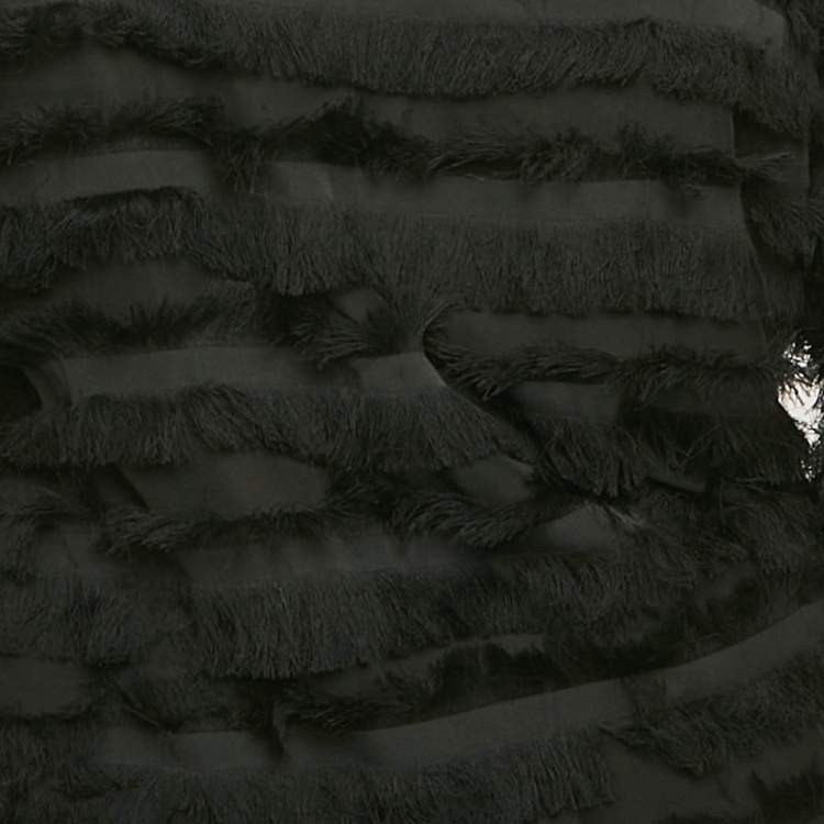 مملوكة مسبقًا Munthe Black Crepe Frayed Detail Set S