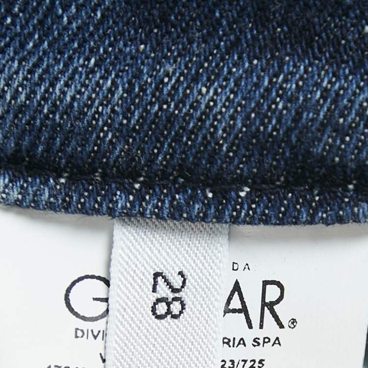 Pre Owned N21 Blue Washed Denim Skinny Jeans M Waist 30"