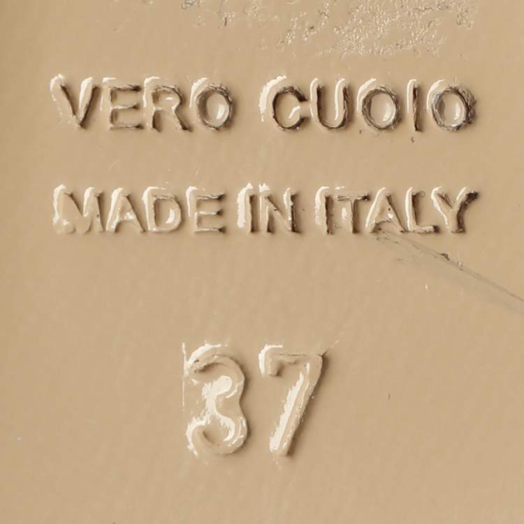 Pre Owned N21 Raso Knot Size 37 Red Leather Mules