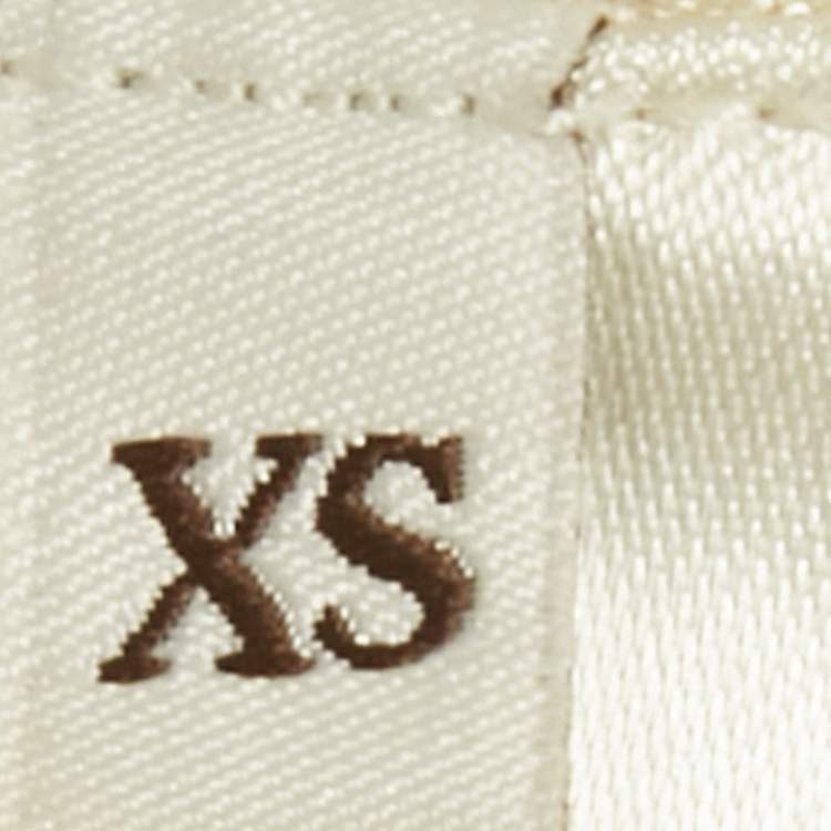 Pre Owned Nanushka Cream Jersey Darby Stirrup Leggings XS 