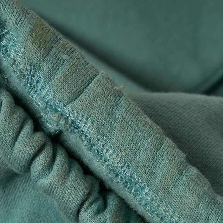 Pre Owned Natasha Zinko Blue Cotton Blend Jogger Sweatpants S 