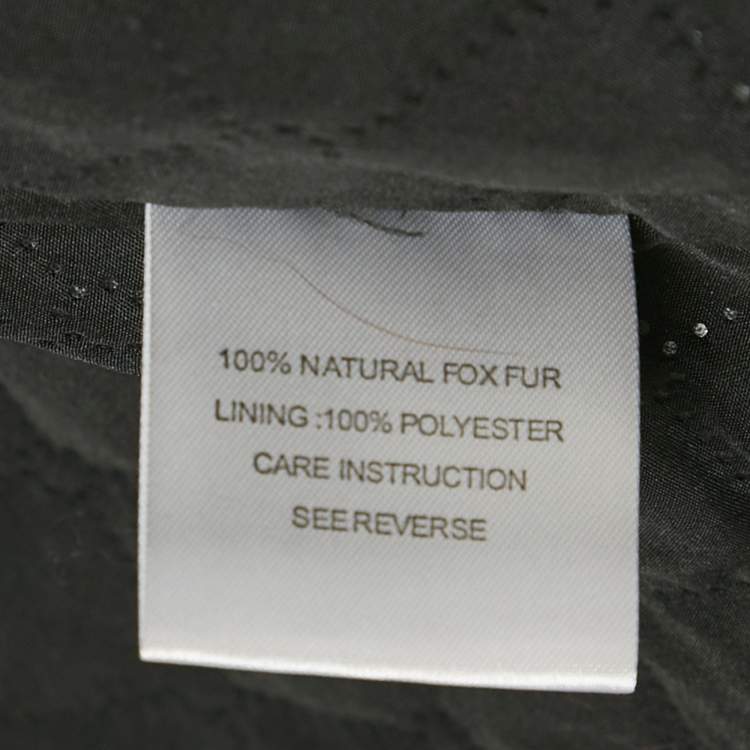 مملوكة مسبقًا Nellie Studio Pink Fox Fur Jacket M