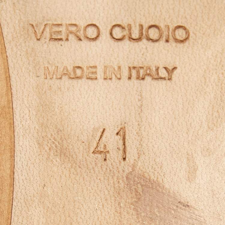 Pre Owned Nicholas Kirkwood Silver Leather Beya Slingback Mules Size 41