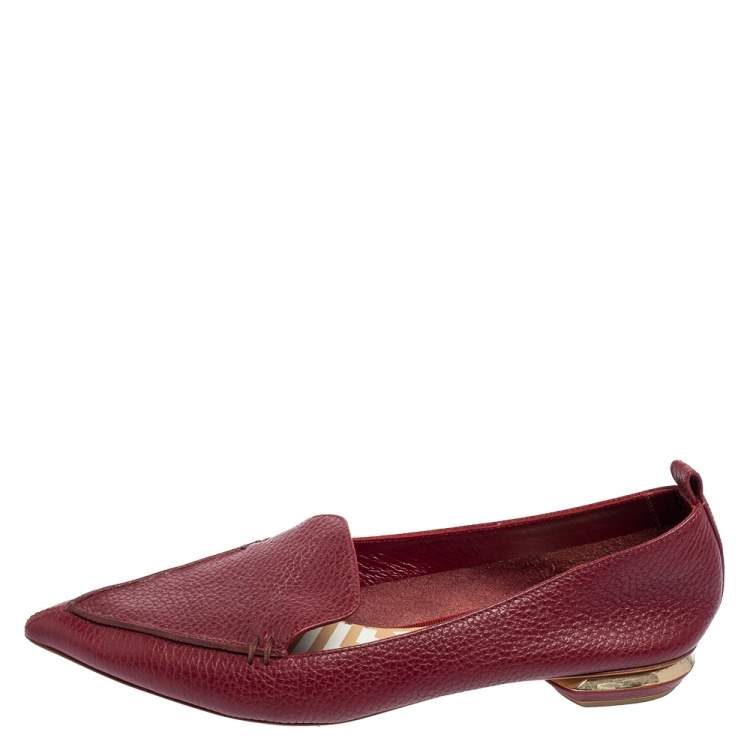 NICHOLAS KIRKWOOD Flats Nicholas Kirkwood Leather For Female 37.5