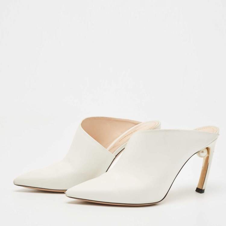 Nicholas kirkwood deals white mules