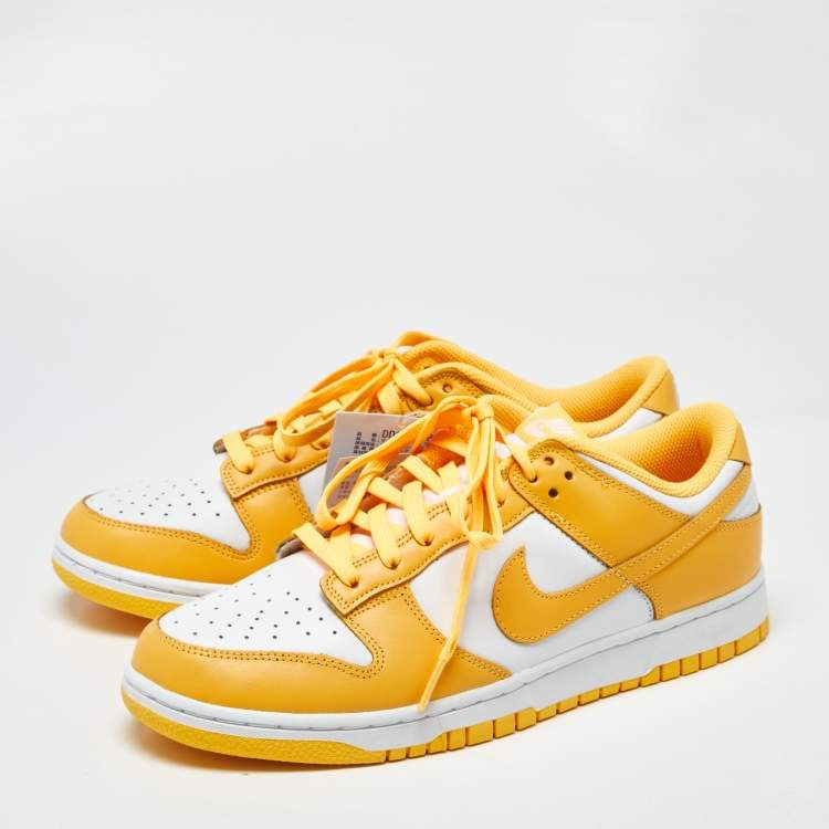مملوكة مسبقًا Nike Dunk Laser Orange Size 43 Orange/White Leather Low Top Sneakers