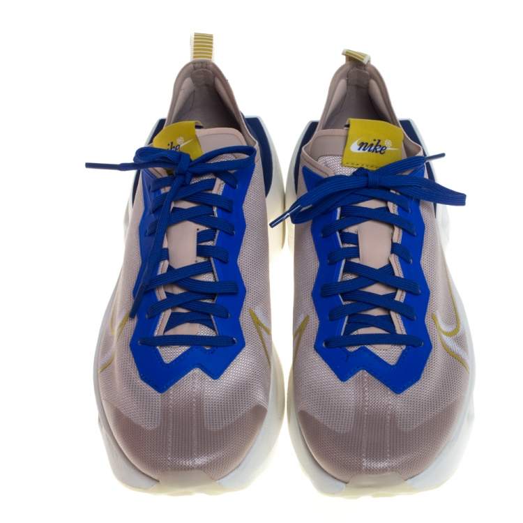 Pre Owned Nike Beige/Blue Mesh Zoom X Vista Grind Sneakers Size 38