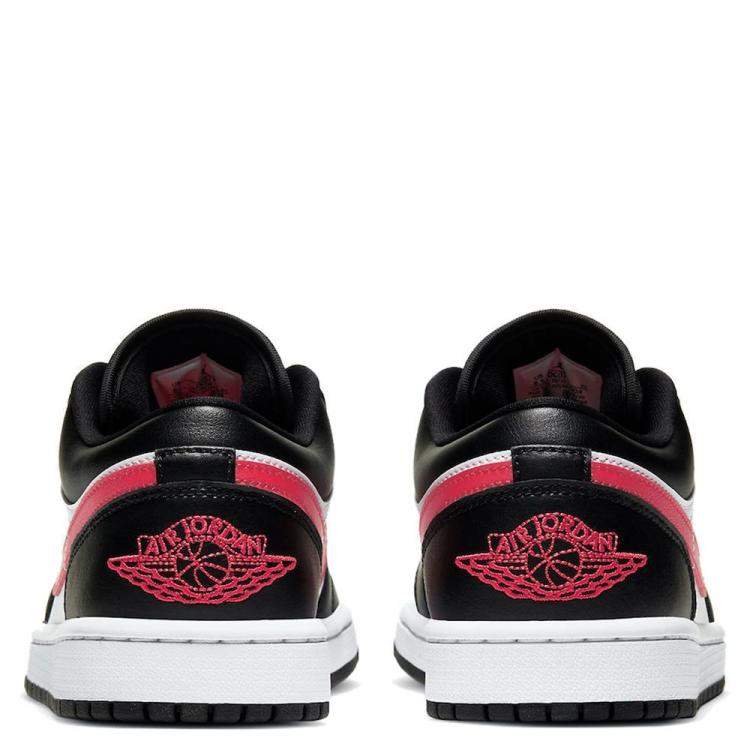 Pre Owned Nike Jordan 1 Low Siren Red Sneakers US 7W EU 38