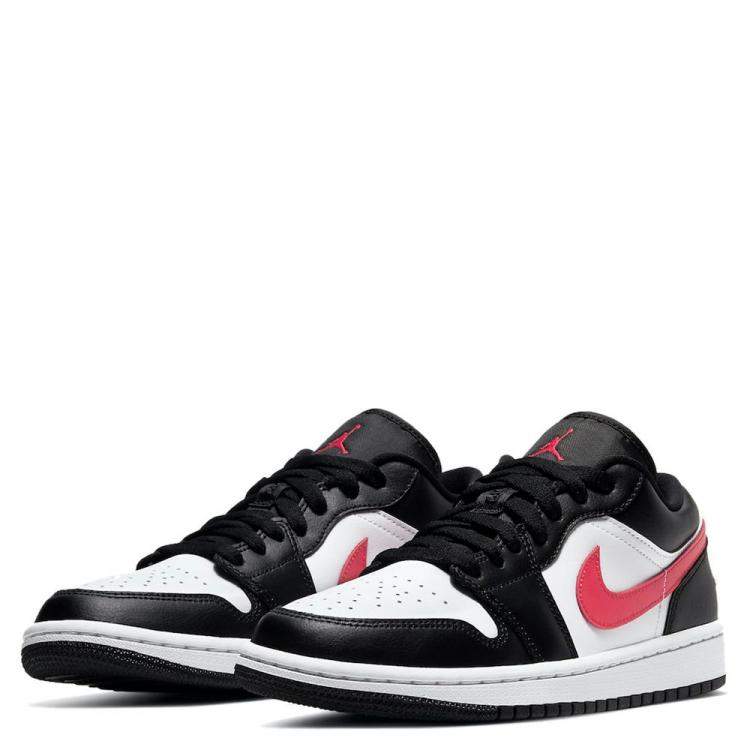 Pre Owned Nike Jordan 1 Low Siren Red Sneakers US 7W EU 38