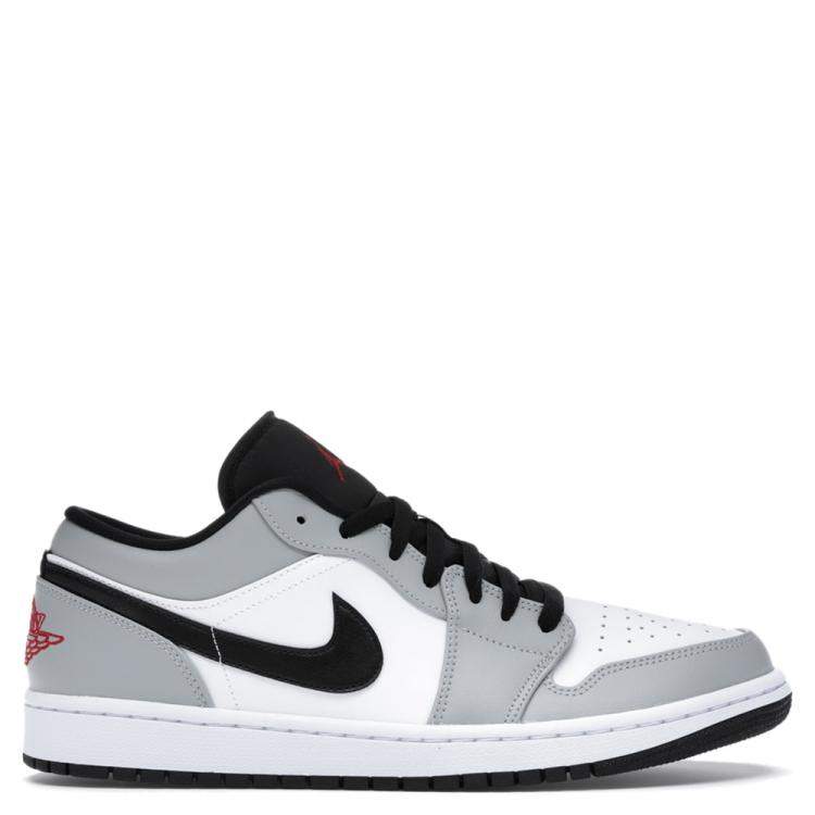 Pre Owned Nike Jordan 1 Low Light Smoke Grey Sneakers Size EU 40 (US 7Y)