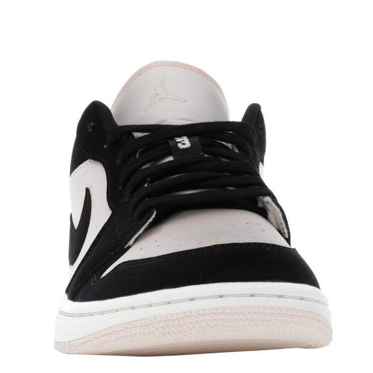 Pre Owned Nike Jordan 1 Low Black Guava Ice Sneakers Size EU 40 (US 8.5W)