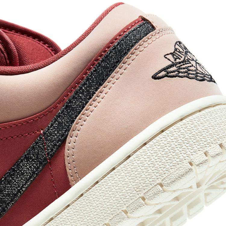 Pre Owned Nike Jordan 1 Low Canyon Rust Sneakers Size (US 6.5W) EU 37.5