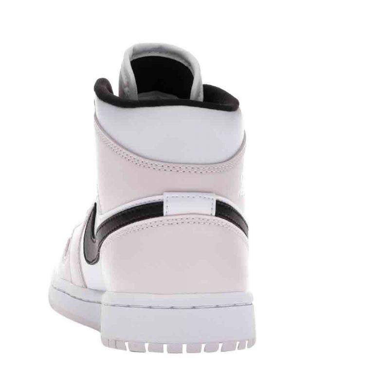 Pre Owned Nike WMNS Jordan 1 Mid Barely Rose Sneakers Size (US 7.5W) EU 38.5