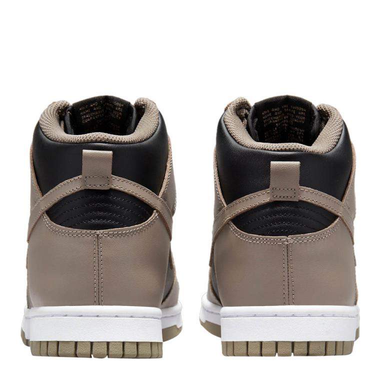 Pre Owned Nike WMNS Dunk High Moon Fossil Sneakers Size US 7.5W (EU 38.5)