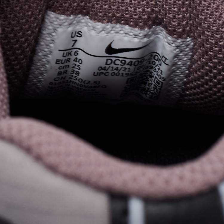 Pre Owned Nike Multicolor Fabric and Leather Air Max 96 II Malt Taupe Haze Low-Top Sneakers Size 40