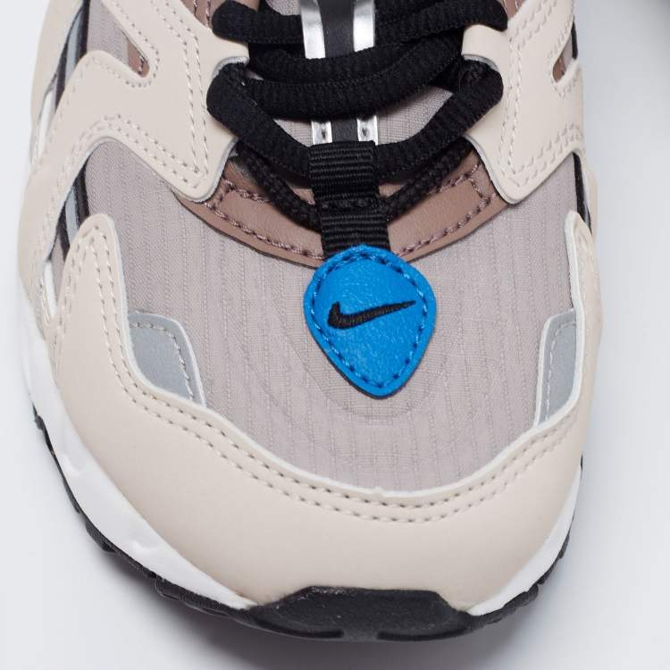 Pre Owned Nike Multicolor Fabric and Leather Air Max 96 II Malt Taupe Haze Low-Top Sneakers Size 40