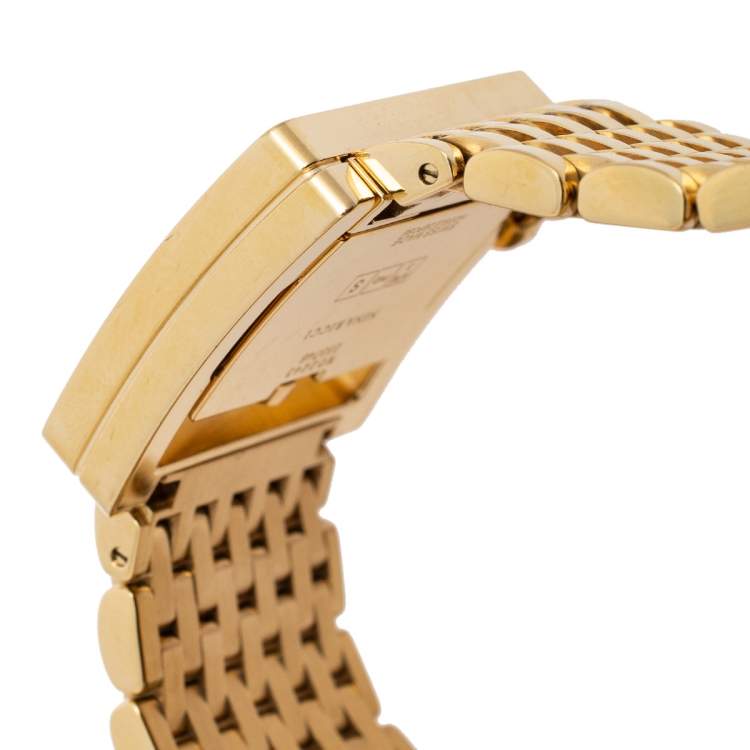 Pre Owned Nina Ricci Silver Gold Tone Stainless Steel N022.43 Women's Wristwatch 28.5 mm