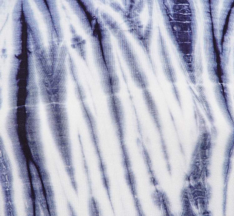 مملوكة مسبقًا Ninety Percent Blue Tie-Dye Print Tencel Bodysuit M